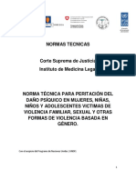 2- Anexo 1- Normativa de Medicina Legal Para Peritar en Casos de Violencia Intrafamiliar y Sexual