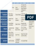 Weekly Meal Planner