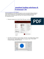 Tutorial Cara Membuat Loading Sederhana Di Adobe Flash Profesional CS6 Putar