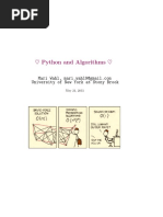 Algorithms in Python