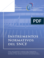 Instrumentos Normativos del SNCF