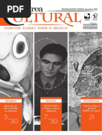 Programación Cultural Septiembre 2016