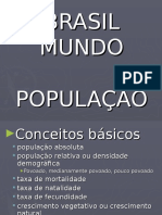 Brasil Populacao