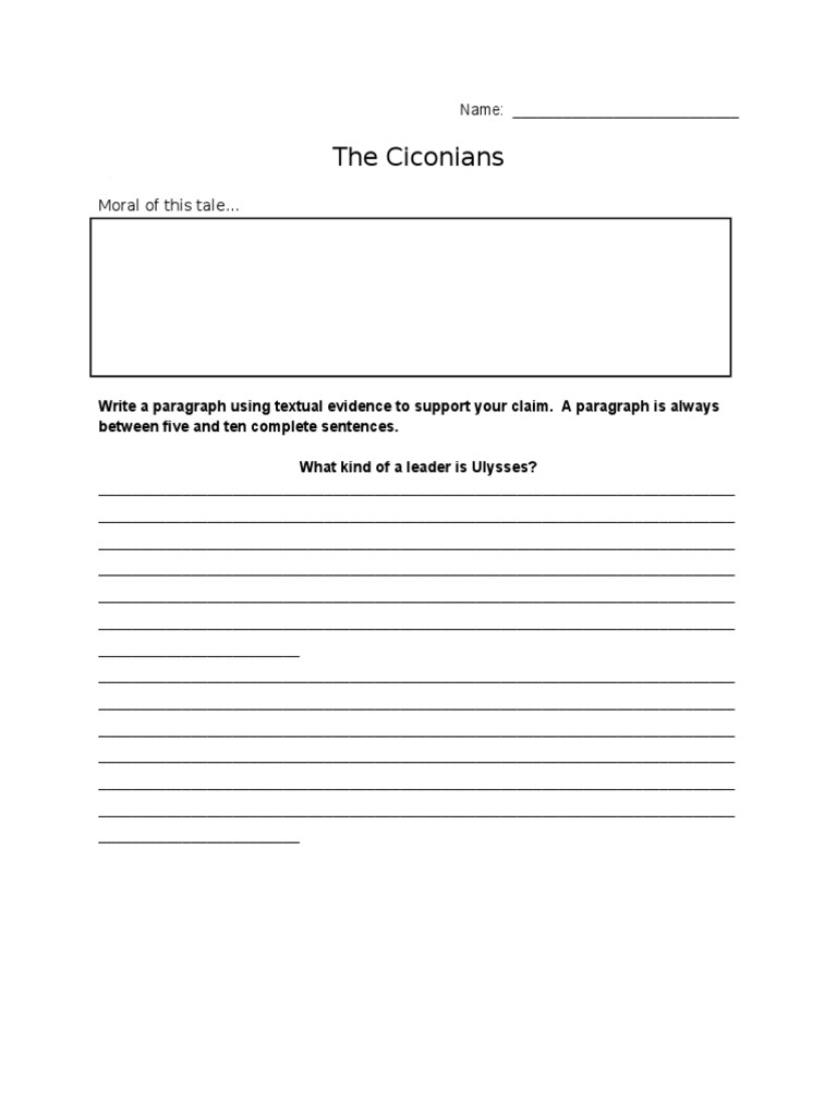 Theciconianslotus Eaters | PDF