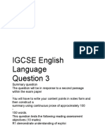 IGCSE English Language