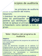 Taller Principios de Auditoria