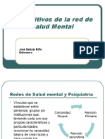 Dispositivos de La Red en Salud Mental