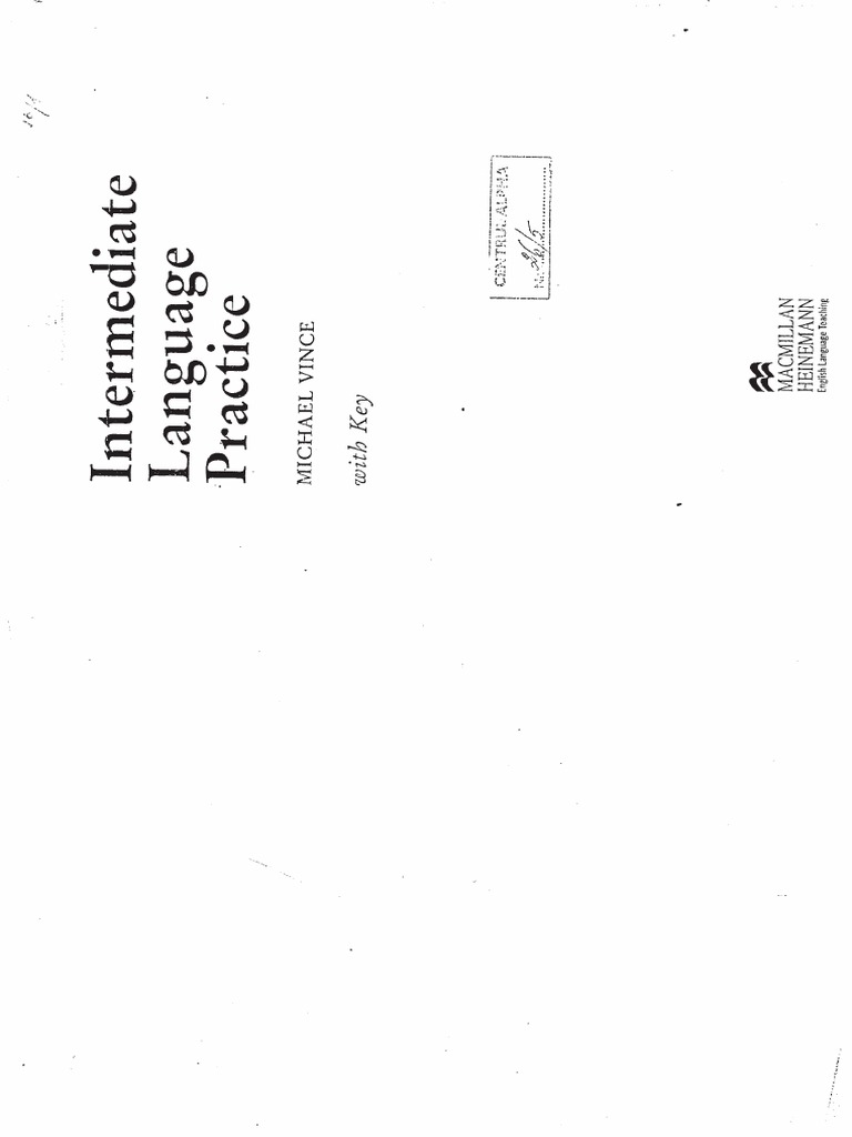 Michael Vince - Intermediate Language Practice Fara Rasp | PDF ...