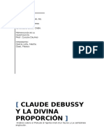 Debussy  y la divina proporción