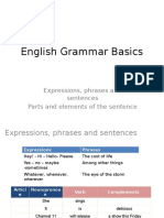 1 English Grammar Basics - Generalities