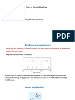 Error Analysis - Titrations Methods - 2016