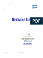 Generation Tariff: NTPC Limited