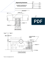 4802-w2 Concrete Anchor Block - Installation Details