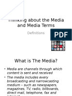 Thinking about the Media and Media Terms.pptx
