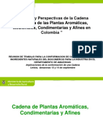 Cadena Plantas Aromaticas MinAgricultura PDF