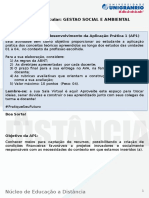 Aplicação Prática _Gestao Social e Ambiental