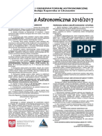 LX Olimpiada Astronomiczna