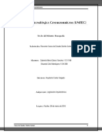 Monografía Legislación: Caso de Estudio Tegucigalpa