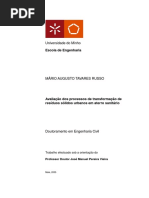 Avaliação Dos Processos de Transformação de Resíduos Sólidos Urbanos Em Aterro Sanitário - TESE PHD