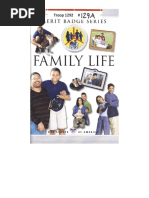 Family Life Merit Badge Pamphlet