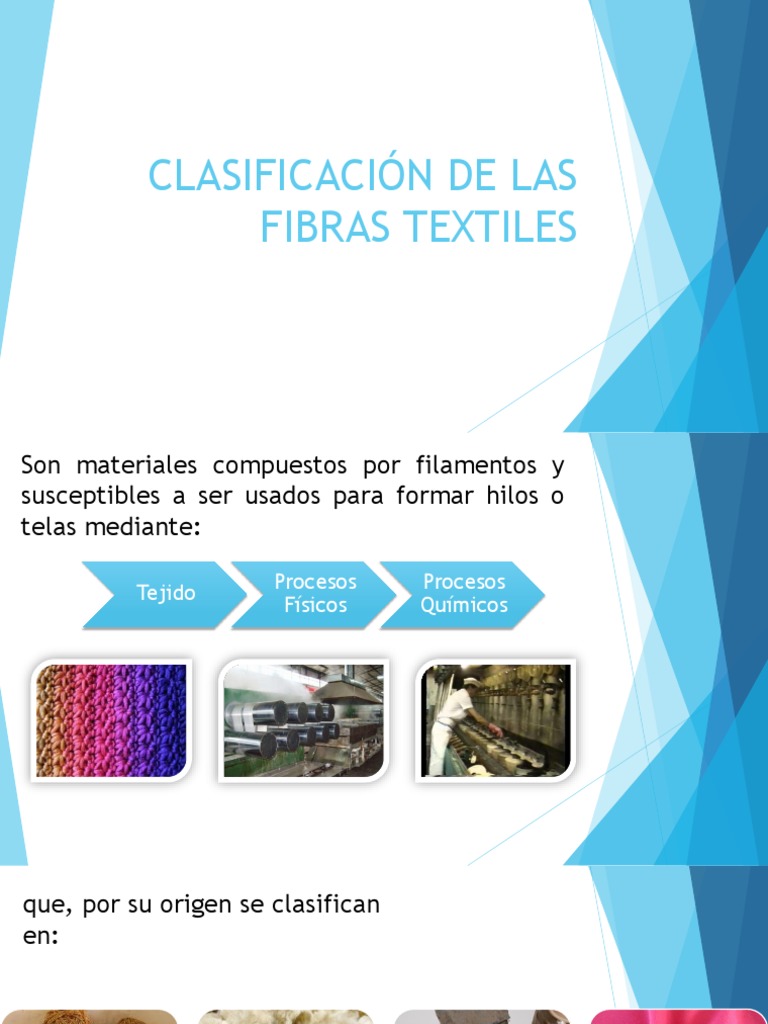 Clasificación de Las Fibras Textiles Seda Algodón