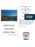 Práctica de Geología Estructural