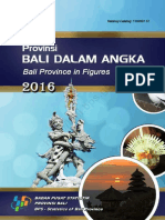 Provinsi Bali Dalam Angka 2016