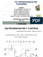 Diagrama PFD Etilbenceno