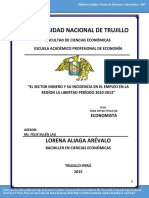 Mineria y Empleo Tesis PDF