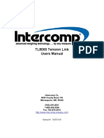 Intercomp TL Series Instruction Manual