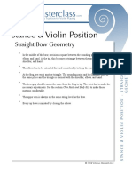 Stance & Violin Position: Masterclass