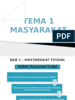 Bab 1 Masyarakat (Feudal Dan Agraria)