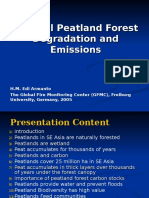 Tropical Peatland Forest Degradation and Emissions