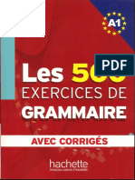 500 exercices de grammaire ,  А1