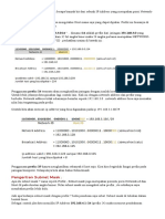 Prefix Berfungsi Sebagai Penunjuk Berapa Banyak Bit Dari Sebuah IP Address Yang Merupakan Porsi Network