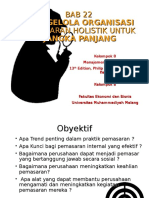 Pemasaran Holistik Jangka Panjang