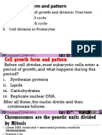 Cell Growth Form and Pattern