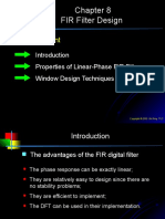 Chap8-FIR Filter Design