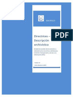 directrices_descripcion archivistica