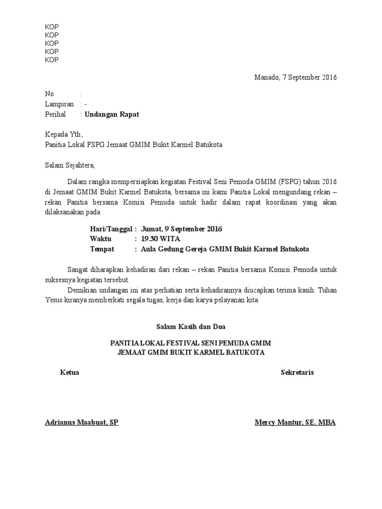 Undangan Rapat Panitiadoc