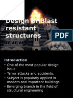 design of blast resistant structure