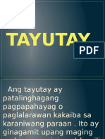 Group 3 Tayutay