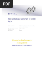 How To : Enterprise Performance Management