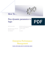 How To : Enterprise Performance Management