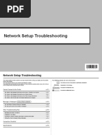 Network Setup Troubleshooting