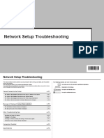 Network Setup Troubleshooting