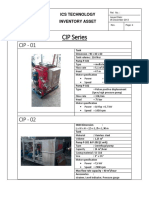 CIP Machine Specification