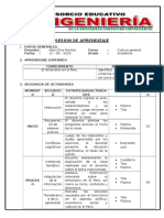 Sesion de Aprendizaje - El Terrorismo en El Peru