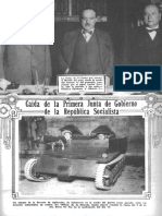 Caida de La 1 Junta de Gob 1932 Rep Socialista