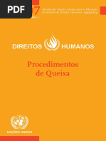 Direitos Humanos_Procedimentos de Queixa